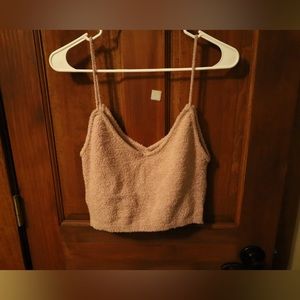 Garage Fuzzy Tank Dusty Rose - Large